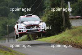 20.08.2017 - ARMSTRONG Jon (GBR)  - O'SULLIVAN Noel (IRL) FORD FIESTA R5, DRIVE DMACK TEAM 18-20.08.2017 FIA World Rally Championship 2017, Rd 10, Rally Deutschland, Bostalsee, Germany