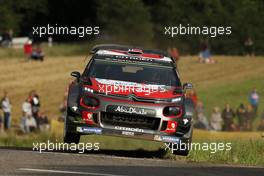20.08.2017 - Andreas Mikkelsen (NOR)-Anders Jaeger (NOR) CITROEN C3 WRC, CITROEN TOTAL ABU DHABI WRT 18-20.08.2017 FIA World Rally Championship 2017, Rd 10, Rally Deutschland, Bostalsee, Germany
