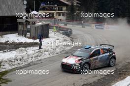 22.01.2017 - Kevin ABBRING (DEU) - Martijn WYDAEGHE (BEL) HYUNDAI i20, HYUNDAI MOTORSPORT N 19-22.01.2017 FIA World Rally Championship 2017, Rd 1, Monte Carlo, Monte Carlo, Monaco