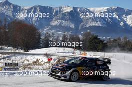 20.01.2017 - SÃ©bastien Ogier (FRA) - Julien Ingrassia (FRA) FORDFIESTA WRC, M-SPORT WORLD RALLY TEAM 19-22.01.2017 FIA World Rally Championship 2017, Rd 1, Monte Carlo, Monte Carlo, Monaco