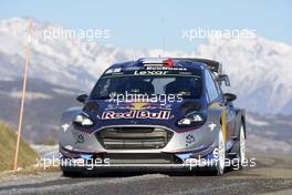 18.01.2017 - Shakedown, SÃ©bastien Ogier (FRA) - Julien Ingrassia (FRA) FORD FIESTA WRC, M-SPORT WORLD RALLY TEAM 19-22.01.2017 FIA World Rally Championship 2017, Rd 1, Monte Carlo, Monte Carlo, Monaco