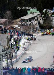 22.01.2017 - SÃ©bastien Ogier (FRA) - Julien Ingrassia (FRA) FORD FIESTA WRC, M-SPORT WORLD RALLY TEAM 19-22.01.2017 FIA World Rally Championship 2017, Rd 1, Monte Carlo, Monte Carlo, Monaco