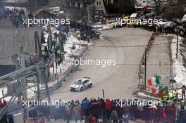 22.01.2017 - Pontus TIDEMAND (SWE) - Jonas ANDERSSON (SWE) SKODA FABIA, SKODA MOTORSPORT II 19-22.01.2017 FIA World Rally Championship 2017, Rd 1, Monte Carlo, Monte Carlo, Monaco