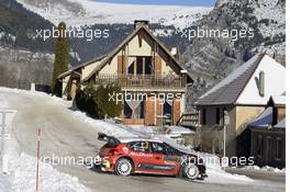 20.01.2017 - Kris Meeke (GBR)-Paul Nagle (IRL) Citroen C3 WRC, CITROEN TOTAL ABU DHABI WRT 19-22.01.2017 FIA World Rally Championship 2017, Rd 1, Monte Carlo, Monte Carlo, Monaco