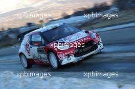 Craig Breen (IRL) - Scott Martin (GBR) Citroen DS3 WRC, CITROEN TOTAL ABU DHABI WRT 19-22.01.2017 FIA World Rally Championship 2017, Rd 1, Monte Carlo, Monte Carlo, Monaco