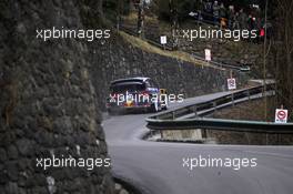 22.01.2017 - SÃ©bastien Ogier (FRA) - Julien Ingrassia (FRA) FORD FIESTA WRC, M-SPORT WORLD RALLY TEAM 19-22.01.2017 FIA World Rally Championship 2017, Rd 1, Monte Carlo, Monte Carlo, Monaco