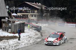 22.01.2017 - Bryan BouffIer (FRA) Denis Giraudet (FRA) FORD FIESTA, GEMINI CLINIC RALLY TEAM 19-22.01.2017 FIA World Rally Championship 2017, Rd 1, Monte Carlo, Monte Carlo, Monaco