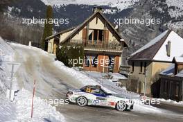 20.01.2017 - Fabio Andolfi (ITA) Manuel Fenoli (ITA) ABARTH 124 19-22.01.2017 FIA World Rally Championship 2017, Rd 1, Monte Carlo, Monte Carlo, Monaco
