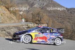 21.01.2017 - SÃ©bastien Ogier (FRA) - Julien Ingrassia (FRA) FORD FIESTA WRC, M-SPORT WORLD RALLY TEAM 19-22.01.2017 FIA World Rally Championship 2017, Rd 1, Monte Carlo, Monte Carlo, Monaco