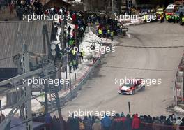 22.01.2017 - Bryan BouffIer (FRA) Denis Giraudet (FRA) FORD FIESTA, GEMINI CLINIC RALLY TEAM 19-22.01.2017 FIA World Rally Championship 2017, Rd 1, Monte Carlo, Monte Carlo, Monaco