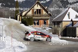 20.01.2017 - Bryan BouffIer (FRA) Denis Giraudet (FRA) FORD FIESTA, GEMINI CLINIC RALLY TEAM 19-22.01.2017 FIA World Rally Championship 2017, Rd 1, Monte Carlo, Monte Carlo, Monaco