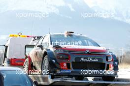 21.01.2017 - Kris Meeke (GBR)-Paul Nagle (IRL) Citroen C3 WRC, CITROEN TOTAL ABU DHABI WRT 19-22.01.2017 FIA World Rally Championship 2017, Rd 1, Monte Carlo, Monte Carlo, Monaco