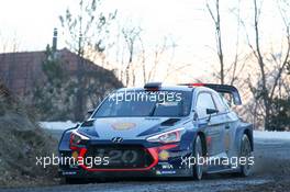 Thierry Neuville (BEL)-Nicolas Gilsoul (BEL) Hyundai i20 Coupe WRC, Hyundai Motorsport 19-22.01.2017 FIA World Rally Championship 2017, Rd 1, Monte Carlo, Monte Carlo, Monaco