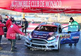 Eric Camilli (FRA)-Benjamin Veillas (FRA) Ford Fiesta RS WRC, Mâ€Sport World Rally Team 19-22.01.2017 FIA World Rally Championship 2017, Rd 1, Monte Carlo, Monte Carlo, Monaco