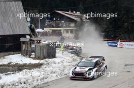 22.01.2017 - Elfyn Evans (GBR) - Daniel Barritt (GBR) FORD FIESTA WRC, M-SPORT WORLD RALLY TEAM 19-22.01.2017 FIA World Rally Championship 2017, Rd 1, Monte Carlo, Monte Carlo, Monaco