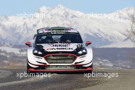 18.01.2017 - Shakedown, Elfyn Evans (GBR) - Daniel Barritt (GBR) FORD FIESTA WRC, M-SPORT WORLD RALLY TEAM 19-22.01.2017 FIA World Rally Championship 2017, Rd 1, Monte Carlo, Monte Carlo, Monaco