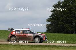 01.07.2017 - StÃ©phane Lefebvre (FRA)-Gabin Moreau (FRA) Citroen DS3, Citroen Total Abu Dhabi WRT 30.06-02.07.2017 FIA World Rally Championship 2017, Rd 5, Rally Poland, Mikolajki, Poland