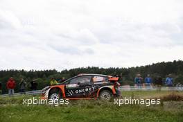 01.07.2017 - Mads Ostberg (NOR)-Ola Floene (NOR) Ford Fiesta WRC, Mâ€Sport World Rally Team 30.06-02.07.2017 FIA World Rally Championship 2017, Rd 5, Rally Poland, Mikolajki, Poland