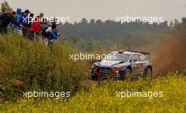 29.06.2017 - Shakedown, Thierry Neuville (BEL)-Nicolas Gilsoul (BEL) Hyundai i20 Coupe WRC, Hyundai Motorsport 30.06-02.07.2017 FIA World Rally Championship 2017, Rd 5, Rally Poland, Mikolajki, Poland