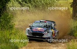 02.07.2017 - SÃ©bastien Ogier (FRA)-Julien Ingrassia (FRA) Ford Fiesta WRC, Mâ€Sport World Rally Team 30.06-02.07.2017 FIA World Rally Championship 2017, Rd 5, Rally Poland, Mikolajki, Poland