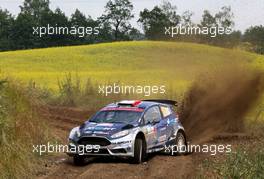 29.06.2017 - Shakedown, Eric Camilli (FRA) - Benjamin Veillas (FRA) Ford Fiesta R5, M-Sport World Rally Team 30.06-02.07.2017 FIA World Rally Championship 2017, Rd 5, Rally Poland, Mikolajki, Poland