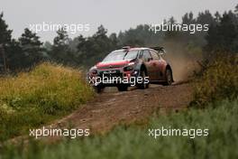 30.06.2017 - Andreas Mikkelsen (NOR)-Anders Jaeger (NOR) CITROEN C3 WRC, CITROEN TOTAL ABU DHABI WRT 30.06-02.07.2017 FIA World Rally Championship 2017, Rd 5, Rally Poland, Mikolajki, Poland