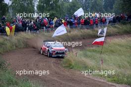 29.06.2017 - Shakedown, StÃ©phane Lefebvre (FRA)-Gabin Moreau (FRA) Citroen DS3, Citroen Total Abu Dhabi WRT 30.06-02.07.2017 FIA World Rally Championship 2017, Rd 5, Rally Poland, Mikolajki, Poland