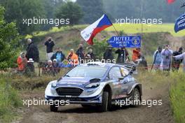 29.06.2017 - Shakedown, Teemu Suninen (FIN) - Mikko Markkula (FIN) Ford Fiesta WRC, M-Sport World Rally Team 30.06-02.07.2017 FIA World Rally Championship 2017, Rd 5, Rally Poland, Mikolajki, Poland