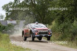 02.07.2017 - Craig Breen (IRL)-Scott Martin (GBR) Citroen C3 WRC, Citroen Total Abu Dhabi WRT 30.06-02.07.2017 FIA World Rally Championship 2017, Rd 5, Rally Poland, Mikolajki, Poland