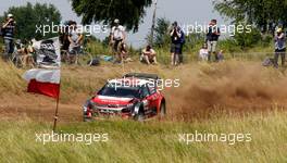 29.06.2017 - Shakedown, Andreas Mikkelsen (NOR)-Anders Jaeger (NOR) CITROEN C3 WRC, CITROEN TOTAL ABU DHABI WRT 30.06-02.07.2017 FIA World Rally Championship 2017, Rd 5, Rally Poland, Mikolajki, Poland