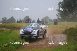 30.06.2017 - Teemu Suninen (FIN) - Mikko Markkula (FIN) Ford Fiesta WRC, M-Sport World Rally Team 30.06-02.07.2017 FIA World Rally Championship 2017, Rd 5, Rally Poland, Mikolajki, Poland