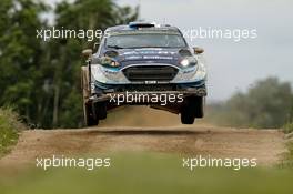02.07.2017 - Ott Tanak (EAU)-Martin Jarveoja (EST),Ford Fiesta WRC, Mâ€Sport World Rally Team 30.06-02.07.2017 FIA World Rally Championship 2017, Rd 5, Rally Poland, Mikolajki, Poland