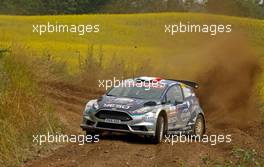 29.06.2017 - Shakedown, Pierre-Louis Loubet (FRA) - Vincent Landais (FRA) Ford Fiesta R5 30.06-02.07.2017 FIA World Rally Championship 2017, Rd 5, Rally Poland, Mikolajki, Poland