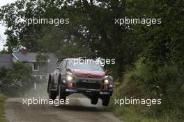 02.07.2017 - Andreas Mikkelsen (NOR)-Anders Jaeger (NOR) CITROEN C3 WRC, CITROEN TOTAL ABU DHABI WRT 30.06-02.07.2017 FIA World Rally Championship 2017, Rd 5, Rally Poland, Mikolajki, Poland