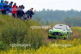 30.06.2017 - Jourdan Serderidis (GRC) - Lara Vanneste (BEL) Citroen DS3 WRC 30.06-02.07.2017 FIA World Rally Championship 2017, Rd 5, Rally Poland, Mikolajki, Poland