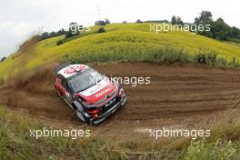 29.06.2017 - Shakedown, StÃ©phane Lefebvre (FRA)-Gabin Moreau (FRA) Citroen DS3, Citroen Total Abu Dhabi WRT 30.06-02.07.2017 FIA World Rally Championship 2017, Rd 5, Rally Poland, Mikolajki, Poland