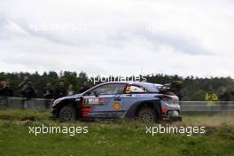 01.07.2017 - Thierry Neuville (BEL)-Nicolas Gilsoul (BEL) Hyundai i20 Coupe WRC, Hyundai Motorsport 30.06-02.07.2017 FIA World Rally Championship 2017, Rd 5, Rally Poland, Mikolajki, Poland