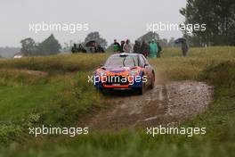 30.06.2017 - Jean-Michel Raoux (FRA) - Laurent Magat (FRA) Citroen DS3 WRC 30.06-02.07.2017 FIA World Rally Championship 2017, Rd 5, Rally Poland, Mikolajki, Poland