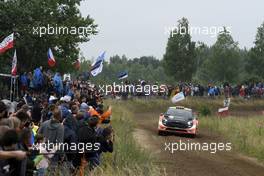 29.06.2017 - Shakedown, Mads Ostberg (NOR)-Ola Floene (NOR) Ford Fiesta WRC, Mâ€Sport World Rally Team 30.06-02.07.2017 FIA World Rally Championship 2017, Rd 5, Rally Poland, Mikolajki, Poland