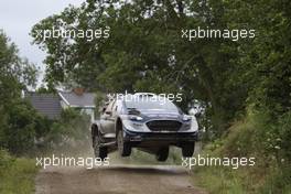 02.07.2017 - Teemu Suninen (FIN) Ford Fiesta WRC, M-Sport World Rally Team 30.06-02.07.2017 FIA World Rally Championship 2017, Rd 5, Rally Poland, Mikolajki, Poland