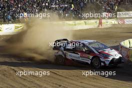 19.05.2017 - Essapeka Lappi (FIN) Janne Ferm (FIN), TOYOTA YARIS WRC, TOYOTA GAZOO RACING WRT 18-21.05.2017 FIA World Rally Championship 2017, Rd 4, Portugal, Matosinhos, Portugal