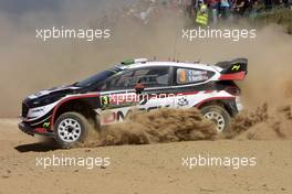 20.05.2017 - Elfyn Evans (GBR)-Daniel Barritt (GBR) Ford Fiesta WRC, Mâ€Sport World Rally Team 18-21.05.2017 FIA World Rally Championship 2017, Rd 4, Portugal, Matosinhos, Portugal
