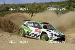 20.05.2017 - Andreas Mikkelsen (NOR)-Anders Jaeger (NOR) SKODA FABIA R5, SKODA MOTORSPORT 18-21.05.2017 FIA World Rally Championship 2017, Rd 4, Portugal, Matosinhos, Portugal
