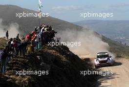19.05.2017 - Elfyn Evans (GBR)-Daniel Barritt (GBR) Ford Fiesta WRC, Mâ€Sport World Rally Team 18-21.05.2017 FIA World Rally Championship 2017, Rd 4, Portugal, Matosinhos, Portugal