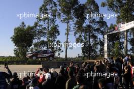 18.05.2017 - Shakedown, Elfyn Evans (GBR)-Daniel Barritt (GBR) Ford Fiesta WRC, Mâ€Sport World Rally Team 18-21.05.2017 FIA World Rally Championship 2017, Rd 4, Portugal, Matosinhos, Portugal