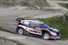 19.05.2017 - Elfyn Evans (GBR)-Daniel Barritt (GBR) Ford Fiesta WRC, Mâ€Sport World Rally Team 18-21.05.2017 FIA World Rally Championship 2017, Rd 4, Portugal, Matosinhos, Portugal