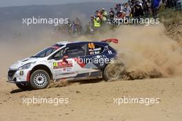 20.05.2017 - LUKASZ PIENIAZEK (POL) - PRZEMYSLAW MAZUR (POL) PEUGEOT 208 T16, TRT PEUGEOT WORLD RALLY TEAM 18-21.05.2017 FIA World Rally Championship 2017, Rd 4, Portugal, Matosinhos, Portugal