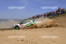 20.05.2017 - Pontus Tidemand (SWE)-Jonas Andersson (SWE) Skoda Fabia R5 WRC2, Skoda Motorsport 18-21.05.2017 FIA World Rally Championship 2017, Rd 4, Portugal, Matosinhos, Portugal