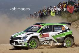 20.05.2017 - Pontus Tidemand (SWE)-Jonas Andersson (SWE) Skoda Fabia R5 WRC2, Skoda Motorsport 18-21.05.2017 FIA World Rally Championship 2017, Rd 4, Portugal, Matosinhos, Portugal