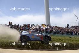21.05.2017 - Dani Sordo (ESP)-Marc Marti (ESP),Hyundai i2 Coupe WRC, Hyundai Motorsport 18-21.05.2017 FIA World Rally Championship 2017, Rd 4, Portugal, Matosinhos, Portugal